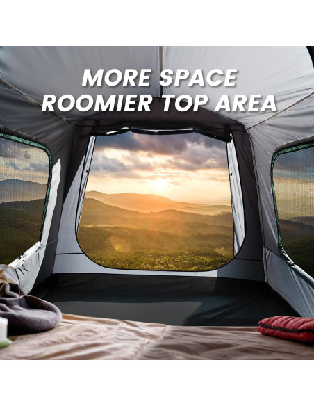 Carpa SUV WildFinder Rectangular 4 Personas Impermeable 2.44x3.23m