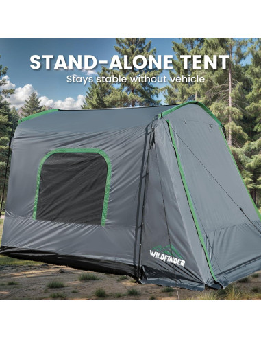 Carpa SUV WildFinder Rectangular 4 Personas Impermeable 2.44x3.23m