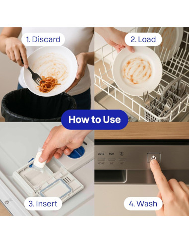 Tabletas Detergente Lavavajillas ATTITUDE 26 Unidades Veganas