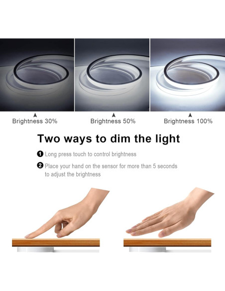 Tira de Luz LED Neon COB 5m CHNMALITAI Regulable IP65