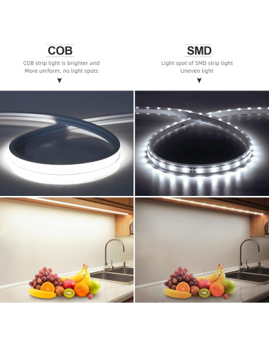 Tira de Luz LED Neon COB 5m CHNMALITAI Regulable IP65