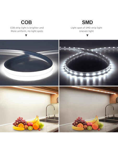 Tira de Luz LED Neon COB 5m CHNMALITAI Regulable IP65