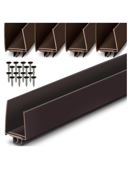 Barrera Ajustable para Puerta Pickmesh 91.44 cm Marrón