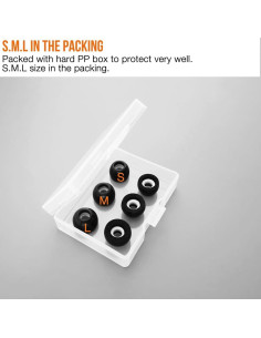 Puntas de Espuma Viscoelástica TENNMAK para Auriculares Skullcandy 2