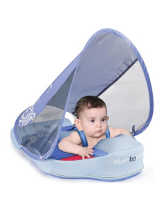 Flotador de Piscina para Bebés Mambobaby con Dosel UPF 50+