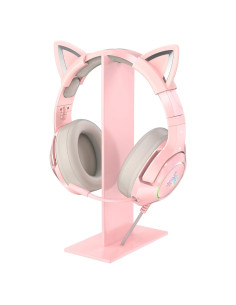 Soporte para Auriculares Rosa SIMGAL ST-1 Universal con Base Estable