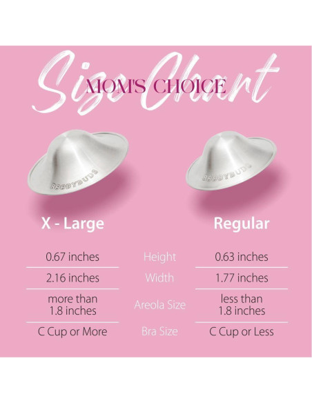 Copas de Lactancia BoobyBuds Plata 999 - Protectores de Pezón