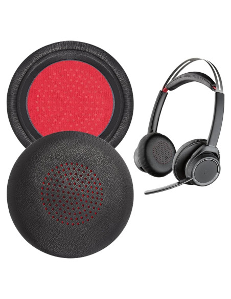 Cubiertas de Almohadillas de Reemplazo UOWGA para Plantronics Voyager Focus Cubiertas de Almohadillas de Reemplazo UOWGA para Plantronics Voyager Focus