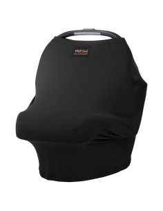 Cubierta de Lactancia Luxe Milk Snob Onyx 5-en-1 Multifuncional