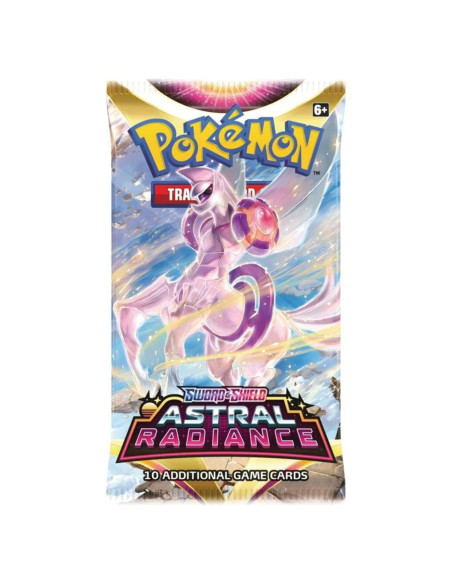 Paquete de Refuerzo Pokémon TCG Astral Radiance - 10 Cartas Paquete de Refuerzo Pokémon TCG Astral Radiance - 10 Cartas