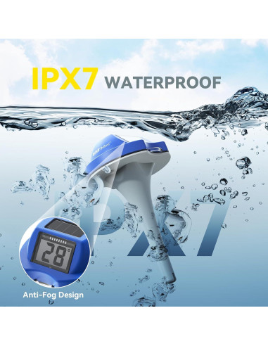 Termómetro Flotante Solar BaldrTherm E0579T-OUT para Piscinas