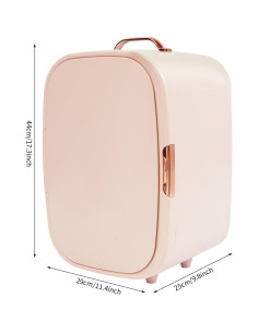 Refrigerador Cosmético Headery 12L Rosa Control Digital 2