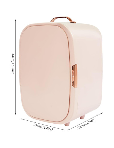 Refrigerador Cosmético Headery 12L Rosa Control Digital