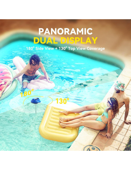 Termómetro Flotante Solar BaldrTherm E0579T-OUT para Piscinas