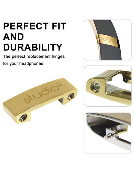 Cabezal y bisagra de repuesto Adhiper para auriculares Beats Studio 3 Cabezal y bisagra de repuesto Adhiper para auriculares Beats Studio 3