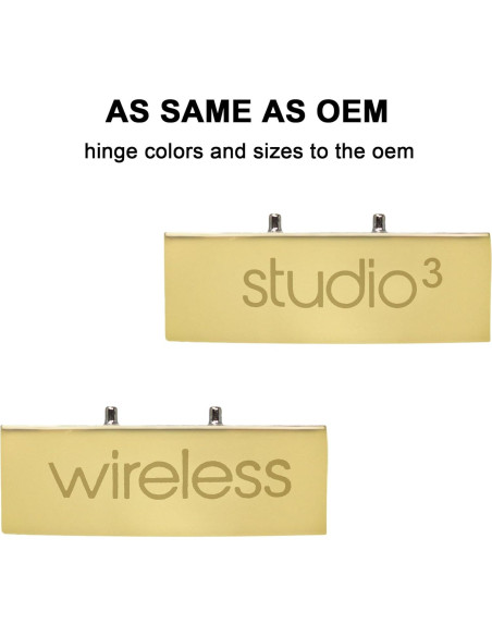 Cabezal y bisagra de repuesto Adhiper para auriculares Beats Studio 3 Cabezal y bisagra de repuesto Adhiper para auriculares Beats Studio 3