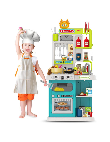 Juego de Cocina para Niños Dobiler con Sonidos y Luces 92.5x24.1cm