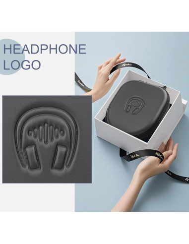 Funda protectora para auriculares Sony WH-CH520 - EVA negra