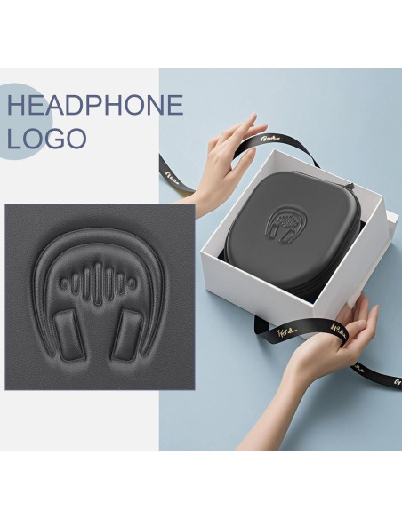 Funda protectora para auriculares Sony WH-CH520 - EVA negra