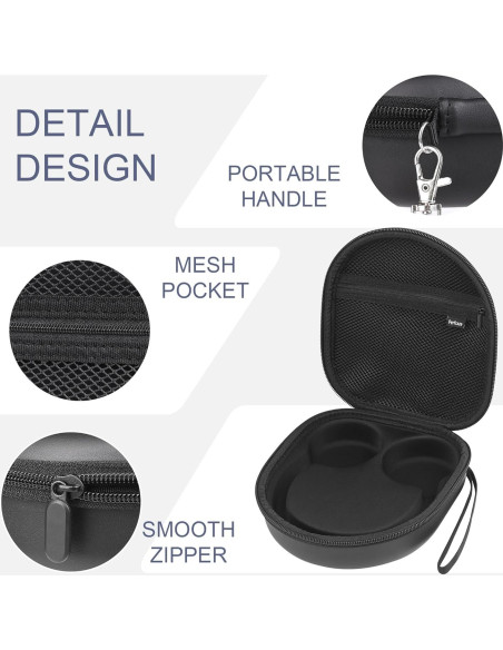 Funda protectora para auriculares Sony WH-CH520 - EVA negra