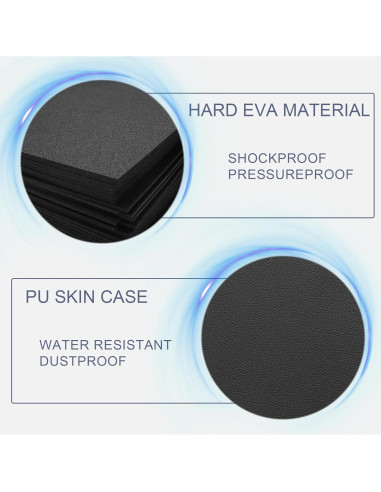 Funda protectora para auriculares Sony WH-CH520 - EVA negra