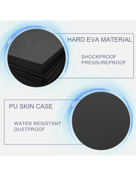 Funda protectora para auriculares Sony WH-CH520 - EVA negra