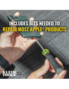 Destornillador de Precisión Klein Tools 27-en-1 para Apple 2