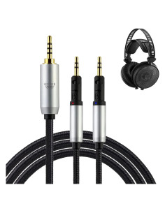Cable de Reemplazo okcsc para Auriculares Audio-Technica ATH-R70X 2.5mm