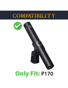 Filtro Pop para Micrófonos SOULWIT P170 - 4 Piezas Espuma 2