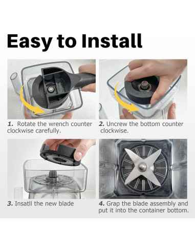 Conjunto de Repuesto de Cuchilla Vitamix 64 oz y 32 oz