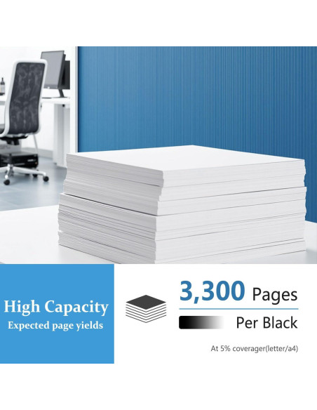 Cartucho de Tóner Kienul TN760 Negro Alto Rendimiento 2-Pack