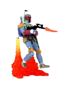 Figura de Acción Boba Fett Star Wars 2002 10.16 cm con Rifle 2