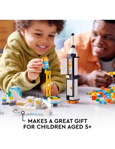 LEGO Clásico Misión Espacial 11022 - Set 1,701 Piezas para 10 Construcciones