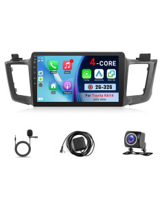 Radio Estéreo para Toyota RAV4 2013-2018 con Carplay y Android Auto