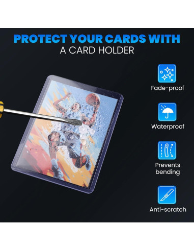 200 Fundas para Tarjetas ZENOWICK Duras y Blandas 7.62x10.16cm