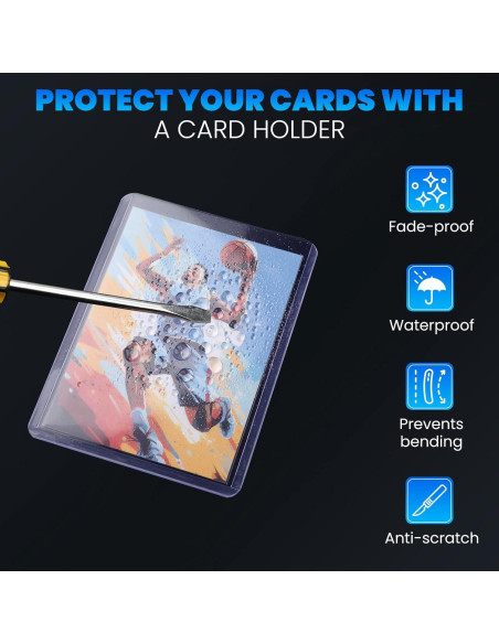 200 Fundas para Tarjetas ZENOWICK Duras y Blandas 7.62x10.16cm