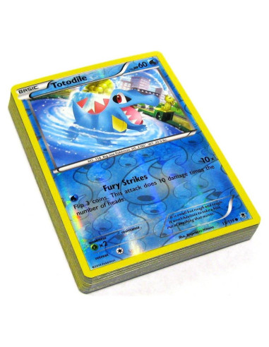 Lote de 25 Tarjetas de Pokemon Foil Individuales - 1999