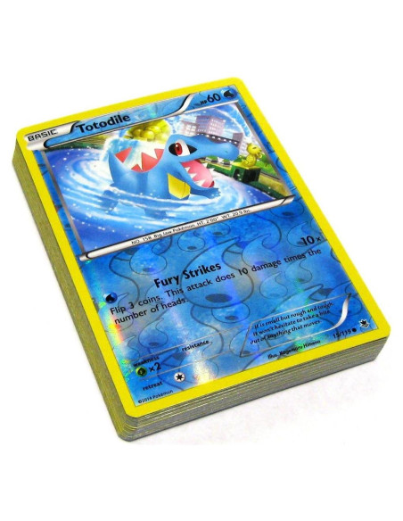 Lote de 25 Tarjetas de Pokemon Foil Individuales - 1999