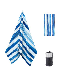 Toalla de Playa ROLJZTY Microfibra 152x76 cm Secado Rápido