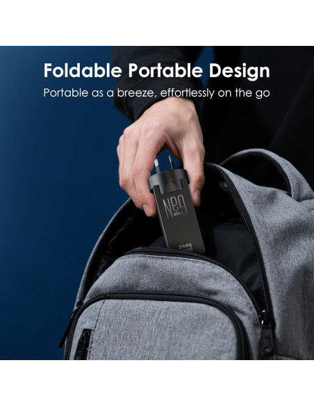 Cargador de Pared USB-C/A 100W Minthouz GaN II 4 Puertos