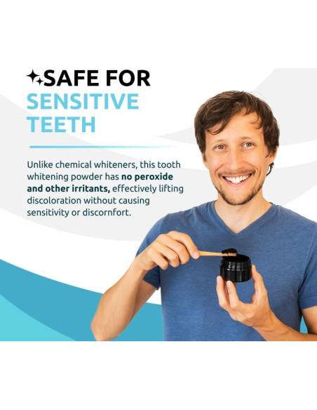 Tiras Blanqueadoras de Dientes Carbon White - 28 Unidades - Sabor Menta