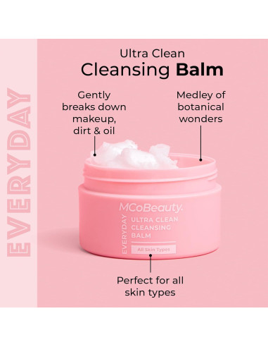 Bálsamo Limpiador Nutritivo MCoBeauty 142g - Vegano y Cruelty Free