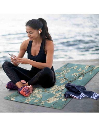 Esterilla de Yoga Caikeny Antideslizante 180x66cm Ecológica