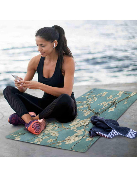 Esterilla de Yoga Caikeny Antideslizante 180x66cm Ecológica
