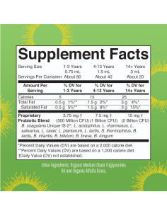 Probiotico Liquido Orgánico MaryRuth 60ml | Salud Digestiva 2