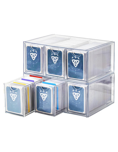 Caja de Almacenamiento DEEIF para Cartas de Comercio 6 Cajones