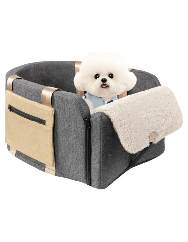 Asiento de Coche para Perros Cathpetic Consola Grande 48x38cm