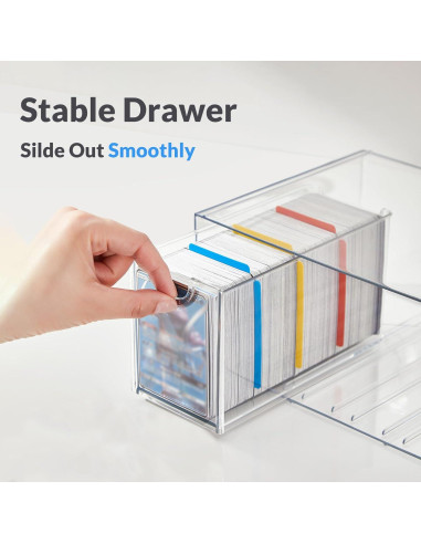 Caja de Almacenamiento DEEIF para Cartas de Comercio 6 Cajones