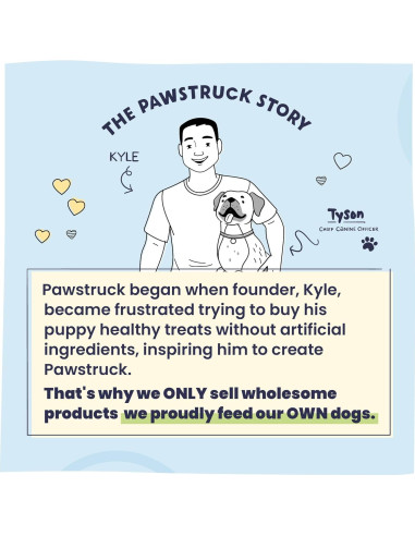Huesos de Rodilla Naturales Pawstruck para Perros - Sabor a Res, Paquete de 10
