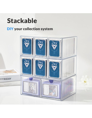 Caja de Almacenamiento DEEIF para Cartas de Comercio 6 Cajones